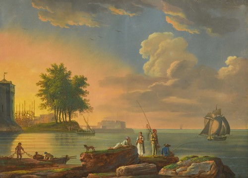 Lot 111 - Joseph de Landerset (Swiss, 1753-1824)
