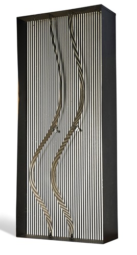 Lot 66 - Julio Le Parc (1928-), Formes en Contorsions sur Trame, 1969