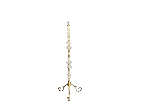 Lot 427 - A Murano style glass cased floor standing lamp,...