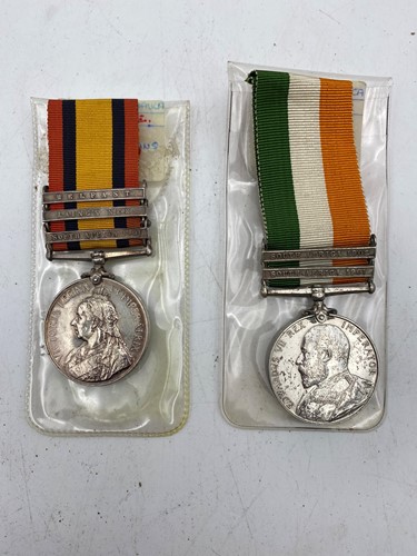 Lot 150 - Queens South Africa medal with clasps for...