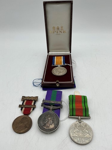 Lot 152 - A First World War 1914-18 Medal to Stoker J....