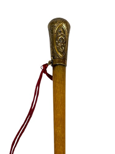 Lot 69 - A rhino horn riding crop circa 1890