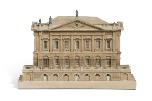 Lot 460 - Timothy Richards, a gypsum architectural model of Spencer House, London, modern