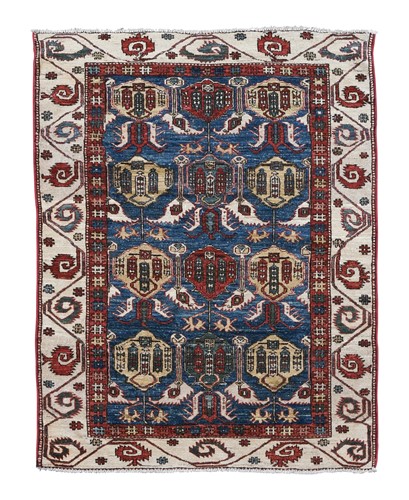 Lot 706 - A Kazak style rug, modern