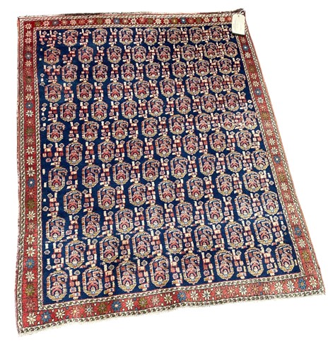 Lot 450 - An Afshar boteh rug 136 x 109cm