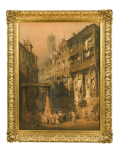 Lot 114 - Samuel Prout OWS (British, 1783-1852)