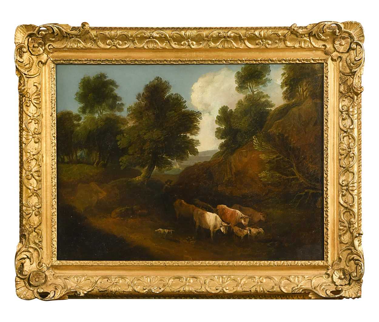 Lot 241 - Circle of Thomas Gainsborough RA (British, 1727-1788)