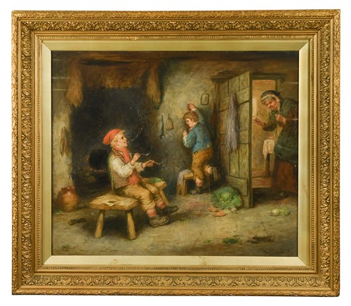 Lot 277 - Mark William Langlois (British, 1848–1924)