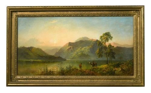 Lot 197 - Alfred de Breanski Snr. (British, 1852-1928)