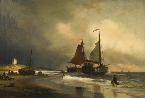 Lot 136 - Viggo Fauerholdt (Danish, 1832-1883)