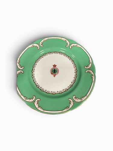 Lot 15 - Six Coalport plates, late 19th / early 20th...