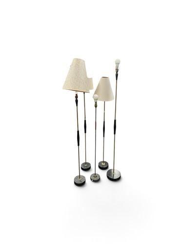 Lot 633 - Six various retro/mid-century table and...