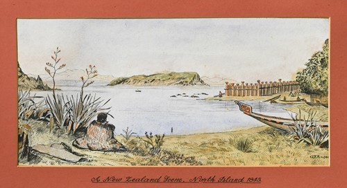 Lot 121 - Attributed to Louis Ernest Ward (New Zealander, 1866-1938) after George French Angas