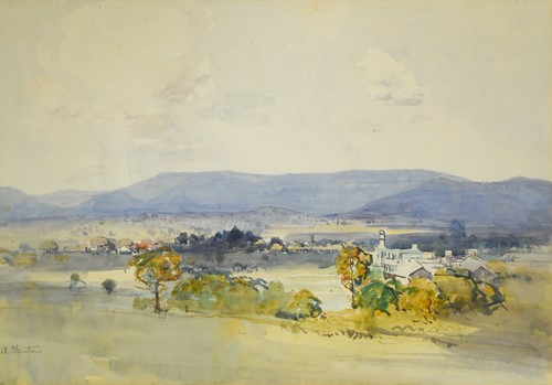Lot 122 - Sir Arthur Ernest Streeton (Australian, 1867-1943)