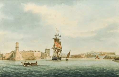 Lot 138 - Ange-Joseph Antoine Roux (French, 1765-1835)