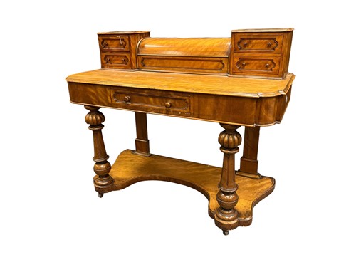 Lot 707 - A Victorian satinwood dressing table by George...