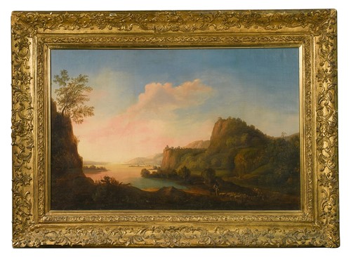 Lot 149 - Attributed to Christian Georg Schütz II (German, 1758-1823)