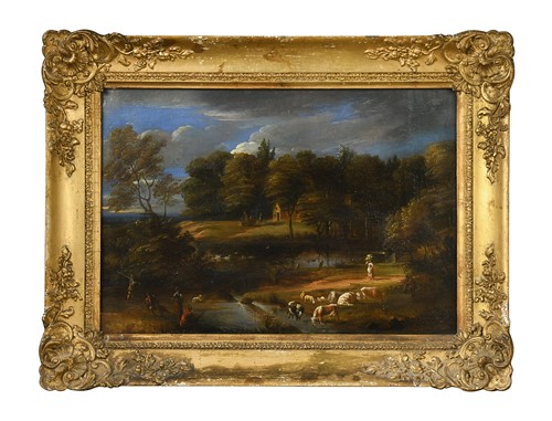 Lot 148 - Circle of Adriaen Frans Boudewijns (Flemish, 1644-1711)