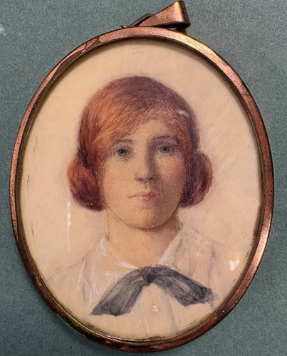 Lot 10 - A collection of six portrait miniatures to include two of Napoleon