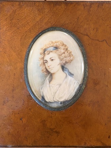 Lot 10 - A collection of six portrait miniatures to include two of Napoleon