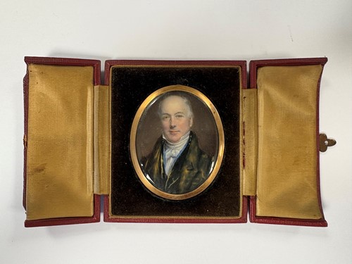 Lot 10 - A collection of six portrait miniatures to include two of Napoleon