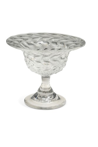 Lot 694 - A Royal Brierley glass tazza bowl, designed by Constance Spry, circa 1930