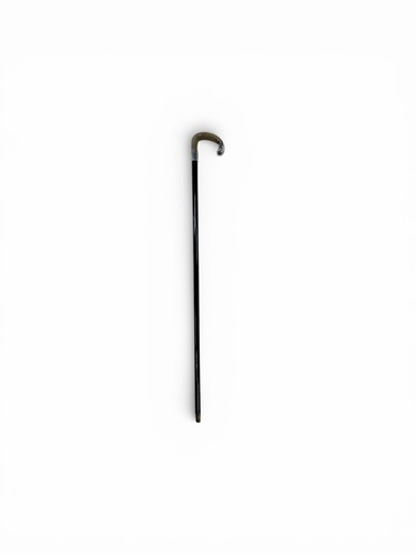 Lot 87 - A walking stick with rhinoceros handle and...