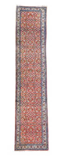 Lot 397 - A Karaja runner rug, mid 20th century