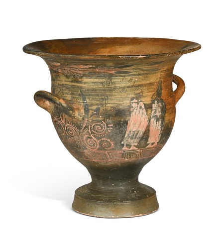 Lot 666 - A Greek bell krater, perhaps 3rd or 4th century BCE