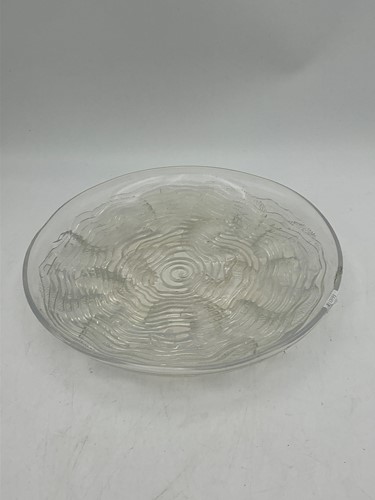 Lot 31 - An R. Lalique opalescent glass dish, 'Dauphins'...