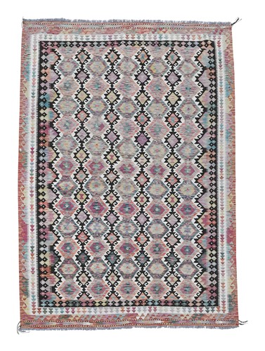 Lot 413 - An Anatolian style kilim, of recent manufacture
