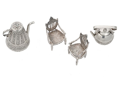 Lot 300 - Four miniatures