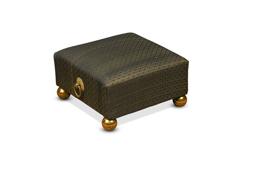 Lot 550 - A Regency style footstool, 20th century