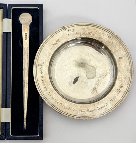 Lot 14 - A silver Armada dish, London 2000 hallmark,...
