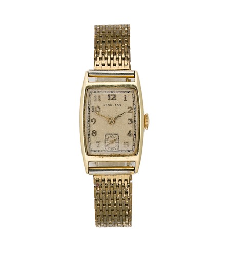Lot 259 - Hamilton - A mechanical wristwatch