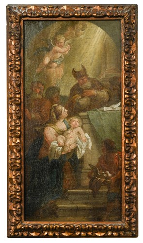 Lot 163 - Attributed to Giuseppe Bartolomeo Chiari (Italian, 1654-1727)
