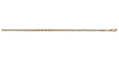 Lot 58 - A 9ct gold byzantine link bracelet