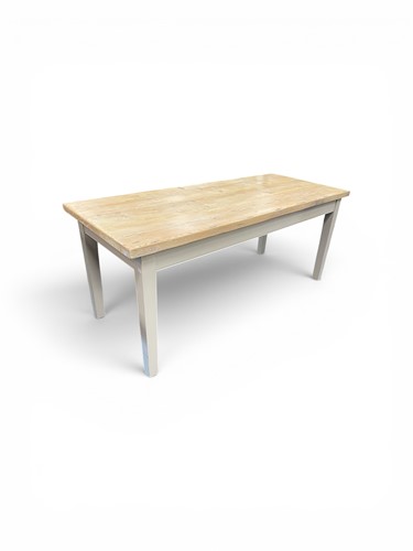 Lot 368 - A contemporary pine dining table, Providence, Burwash Manor