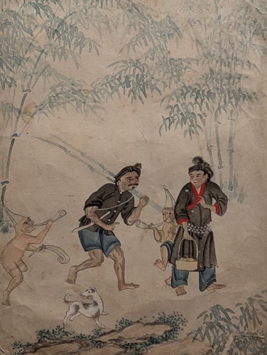 Lot 295 - Late 19th Century Japanese School, Meiji Period