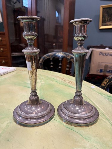 Lot 329 - A pair of Matthew Boulton silver-plated...