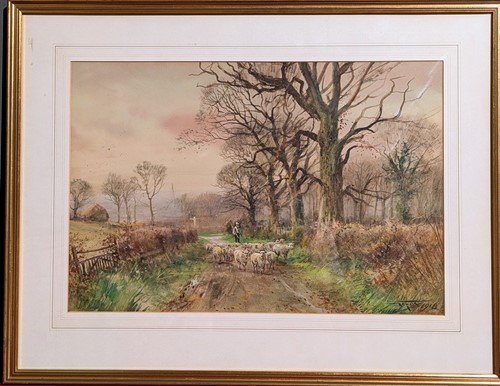 Lot 62 - Charles Henry Fox RBA (British, 1855-1929) (2)
