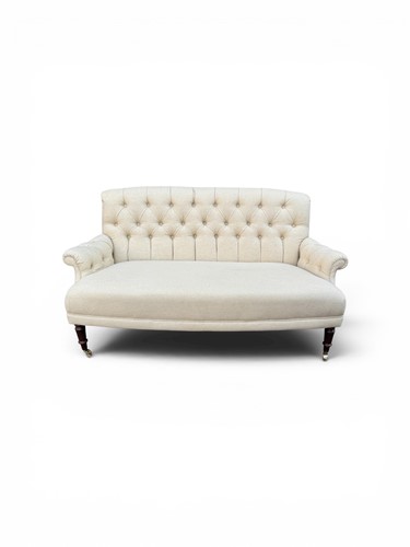 Lot 431 - A modern button back settee by Sofa Workshop...