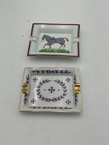Lot 19 - A Vide de poche or ashtray by Hermes, with a...