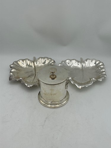 Lot 168 - A silver plated Mappin and Webb ice bucket...