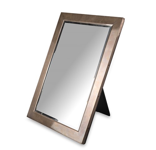 Lot 400 - Mappin & Webb - A George V silver frame dressing table mirror