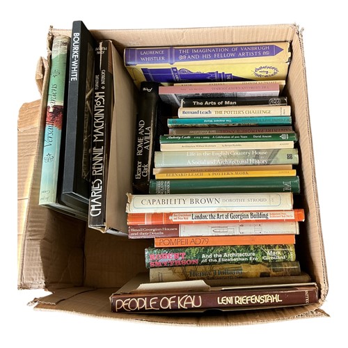 Lot 239 - Books on architecture, building history and...