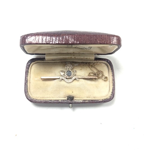 Lot 340A - A Yorkshire Infantry gilt metal sweetheart...