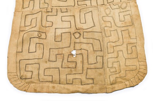 Lot 654 - A Zaire (Congo) Kuba tribesman panel garment