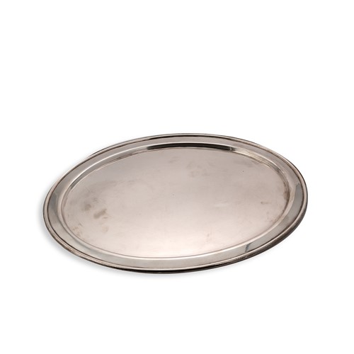 Lot 454 - An American silver tray