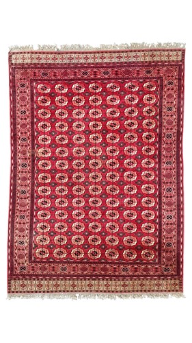 Lot 554 - A Tekke Turkmen carpet, circa 1930